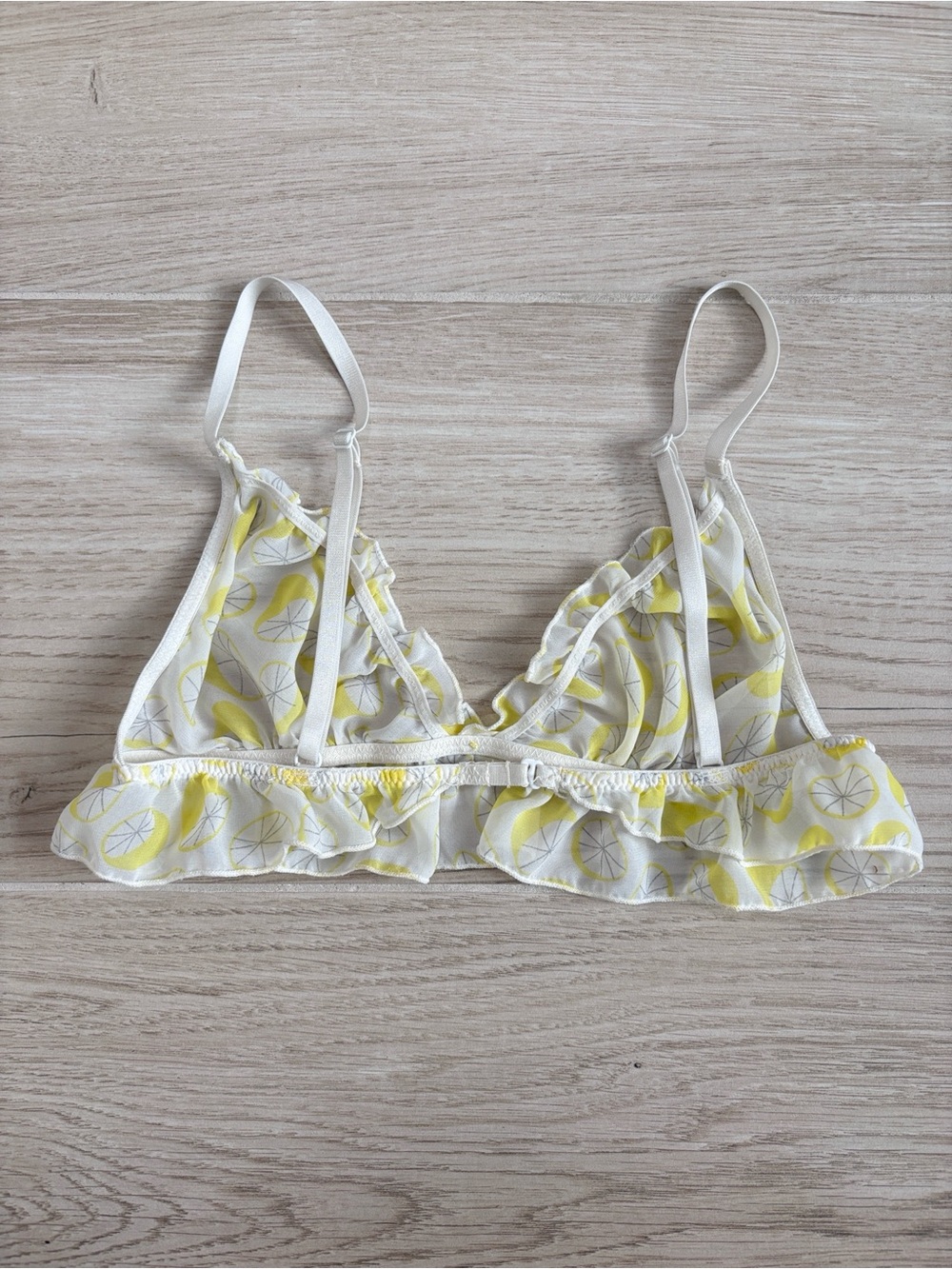 Lemon Triangle Bralette XS - Picture 3 of 3